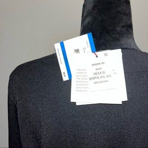 Extra large Polyester long cardigan.